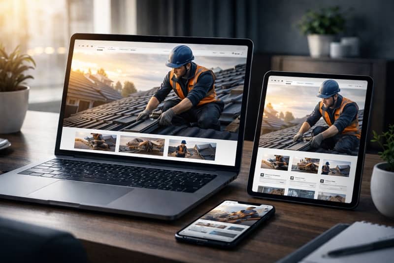 SEO-Optimized Website Creation for Roofers