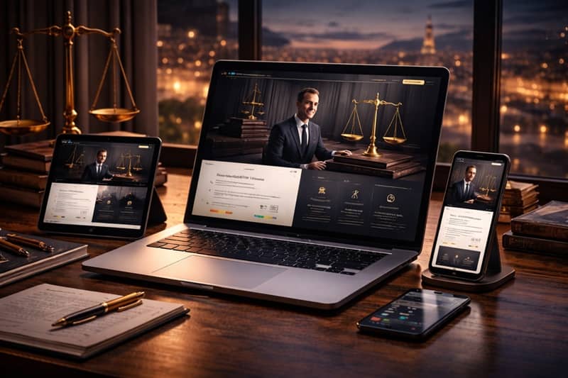 SEO-Optimized Website Design for Law Firms