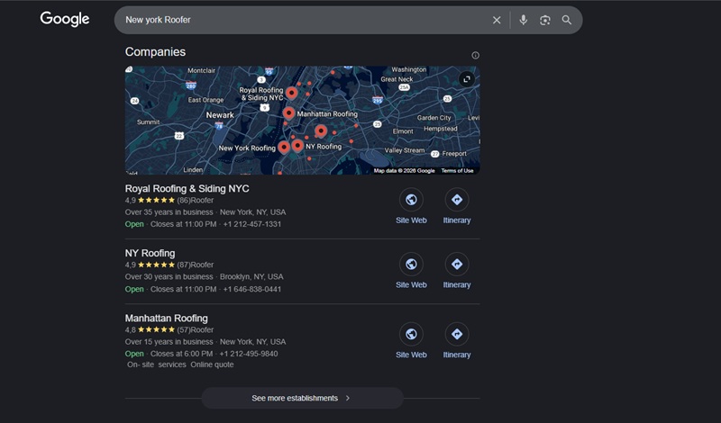 Tailored Services to Improve the SEO of Your Roofing Business