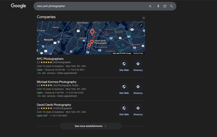 The 10 Key Steps to Optimize Your Photographer Website