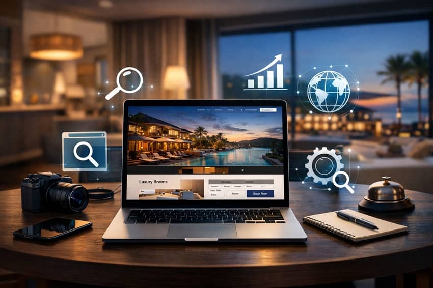 SEO-Optimized Website Design for Hotels and Hospitality Businesses