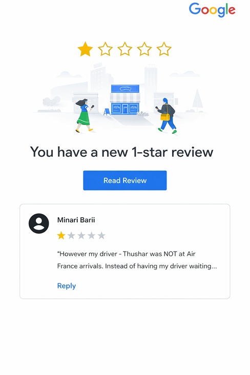 1-Star Google My Business Review