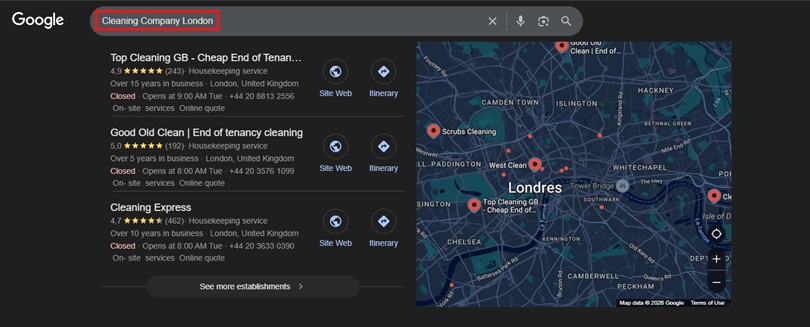 Who is Cleaning Business SEO For