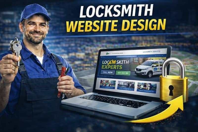 Locksmith website creation Locksmith website design