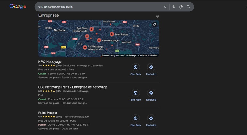 À qui s’adresse le référencement entreprise nettoyage