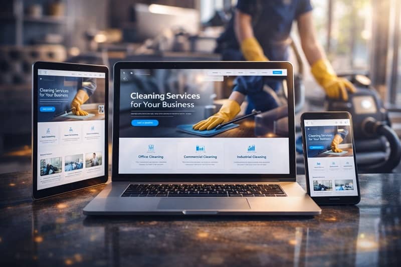 Création de site internet pour entreprise de nettoyage optimisé SEO