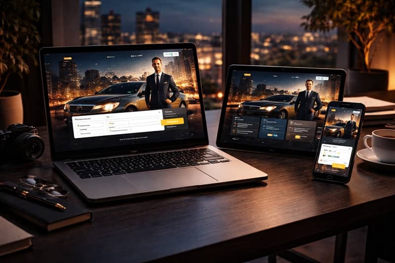 creation site internet taxi