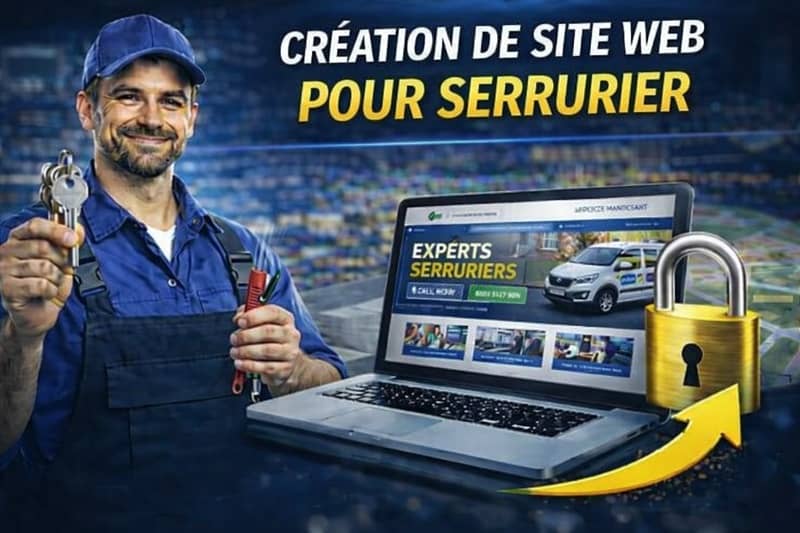 Création Site Web Serrurier